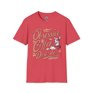 Unisex Softstyle T-Shirt "OCD: Obsessive Coffee Disorder"