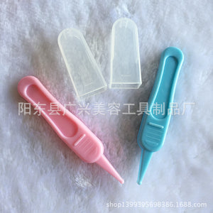 Factory baby cut care four-piece baby safety small scissors anti-clips meat nail pliers new born nail file