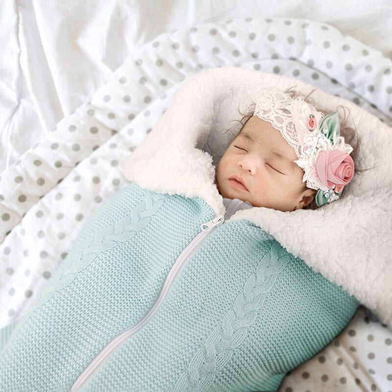 
            
                Load image into Gallery viewer, Baby Sleeping Bag Newborn Winter Warm Swaddle Sack
            
        