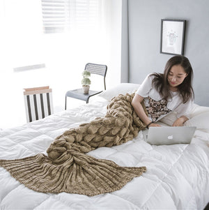 Girls Mermaid Blanket