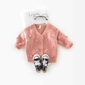 
            
                Load image into Gallery viewer, 1-3 Years Old Baby Girl Cardigan Sweater
            
        