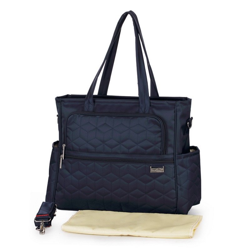 
            
                Load image into Gallery viewer, Plaid Multifunctional Tote Nappy Bag
            
        