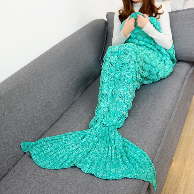 Girls Mermaid Blanket