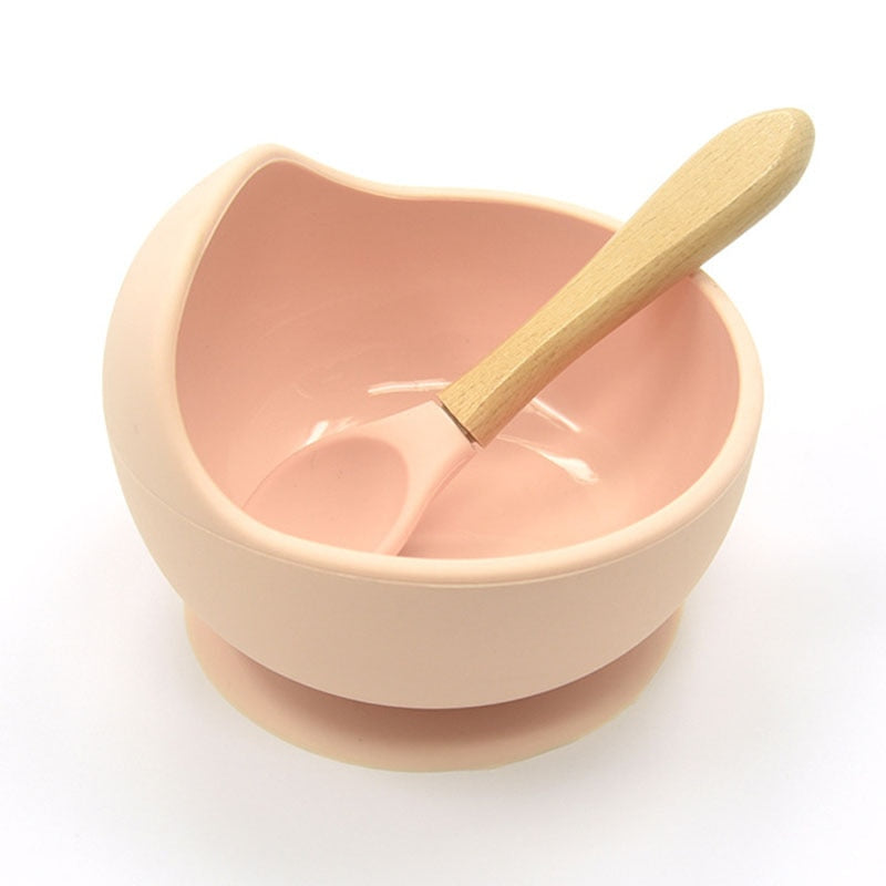 Baby Silicone Tableware Bowl Set