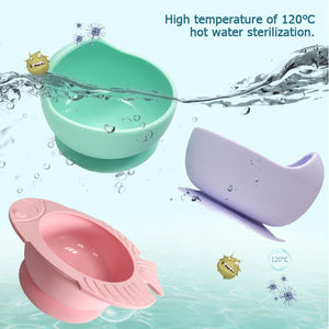 Baby Silicone Tableware Bowl Set