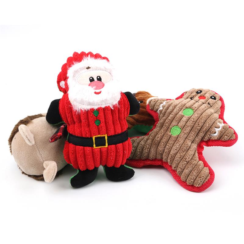 
            
                Load image into Gallery viewer, Christmas Themed Pet/Dog Squeaky Chew Toys
            
        