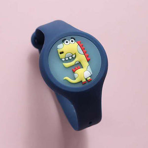 Mosquito Repellent Silicone Bracelet Wristband Watch For Children