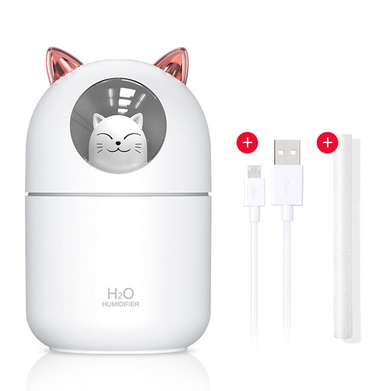 Cute Pet Mini Household Humidifier. Aromatherapy USB Mist Maker